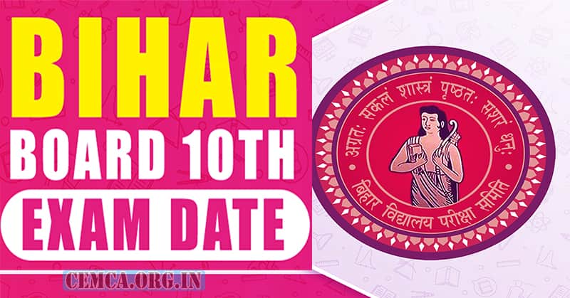 Bihar Board 10th Exam Date