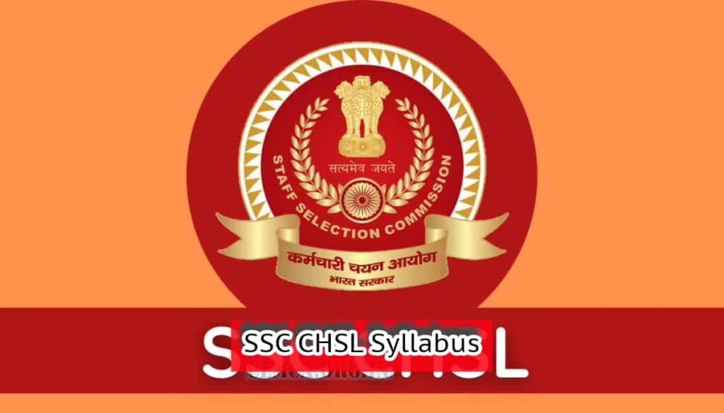 SSC CHSL Syllabus