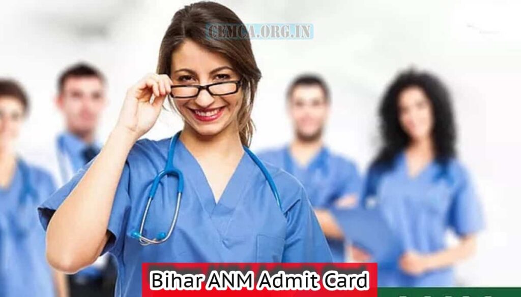 Bihar ANM Admit Card