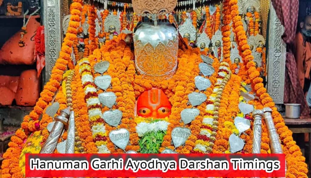 Hanuman Garhi Ayodhya Darshan Timings