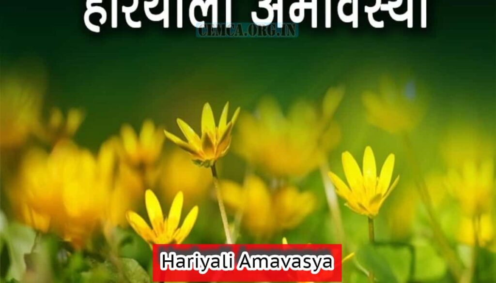Hariyali Amavasya